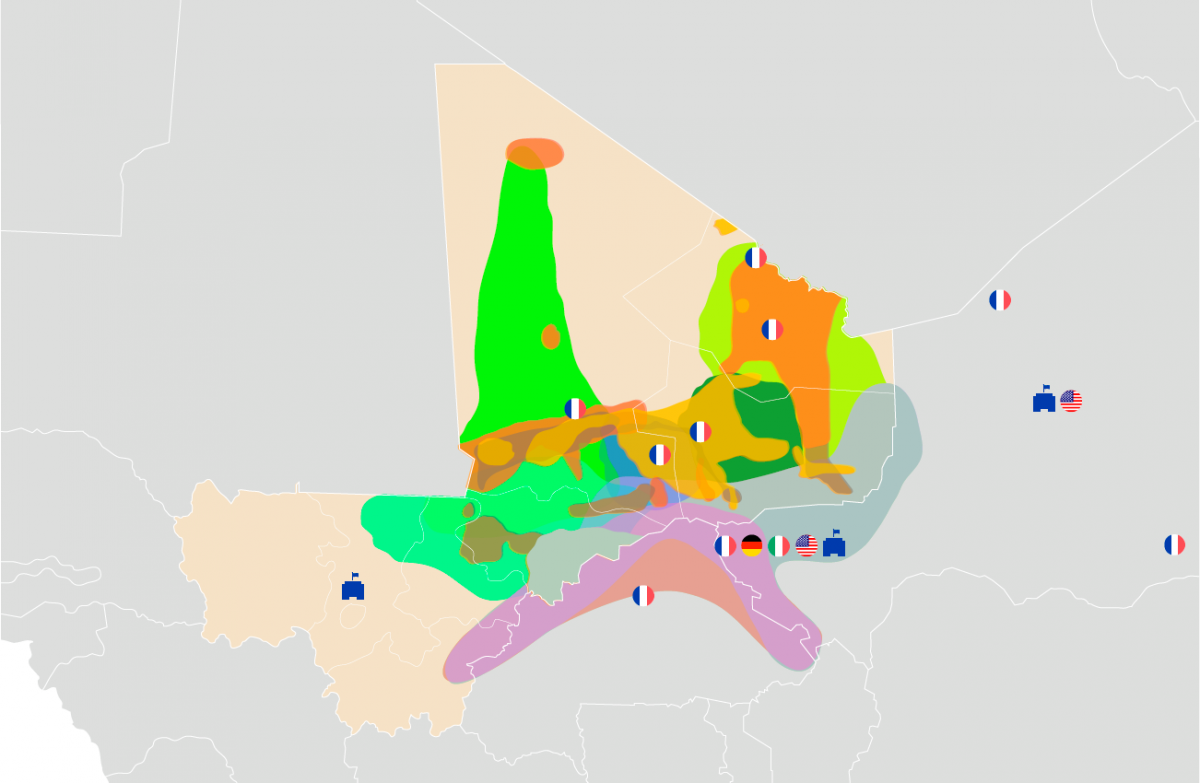 Mapping armed groups in Mali and the Sahel